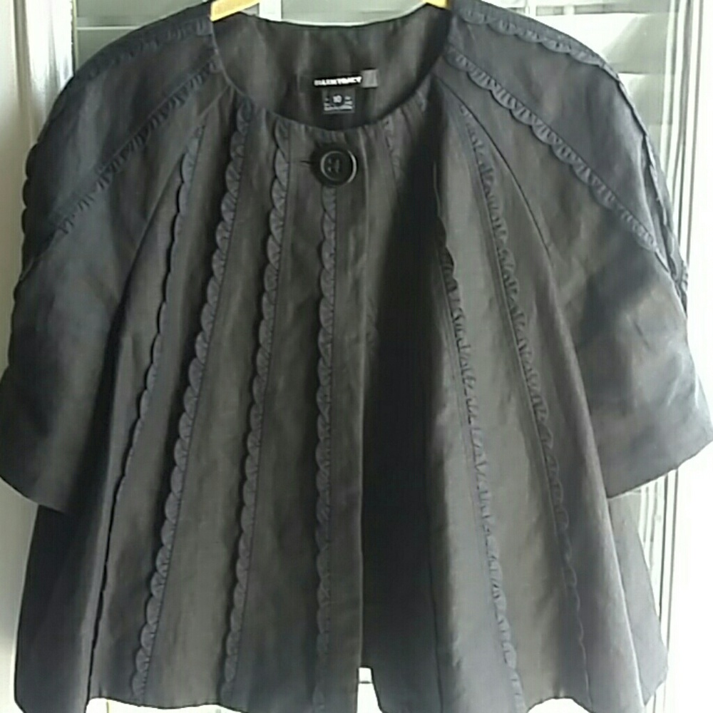 Ellen Tracy Linen Jacket Size 10